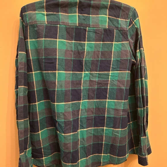 Spell Maverick Flannel shirt large turquoise - Picture 3 of 4